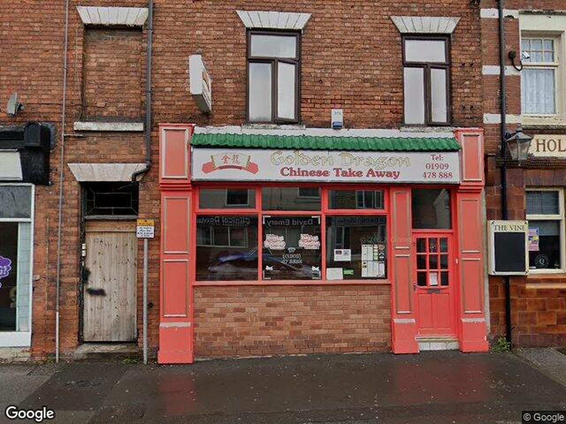Golden Dragon, Carlton Road, Worksop