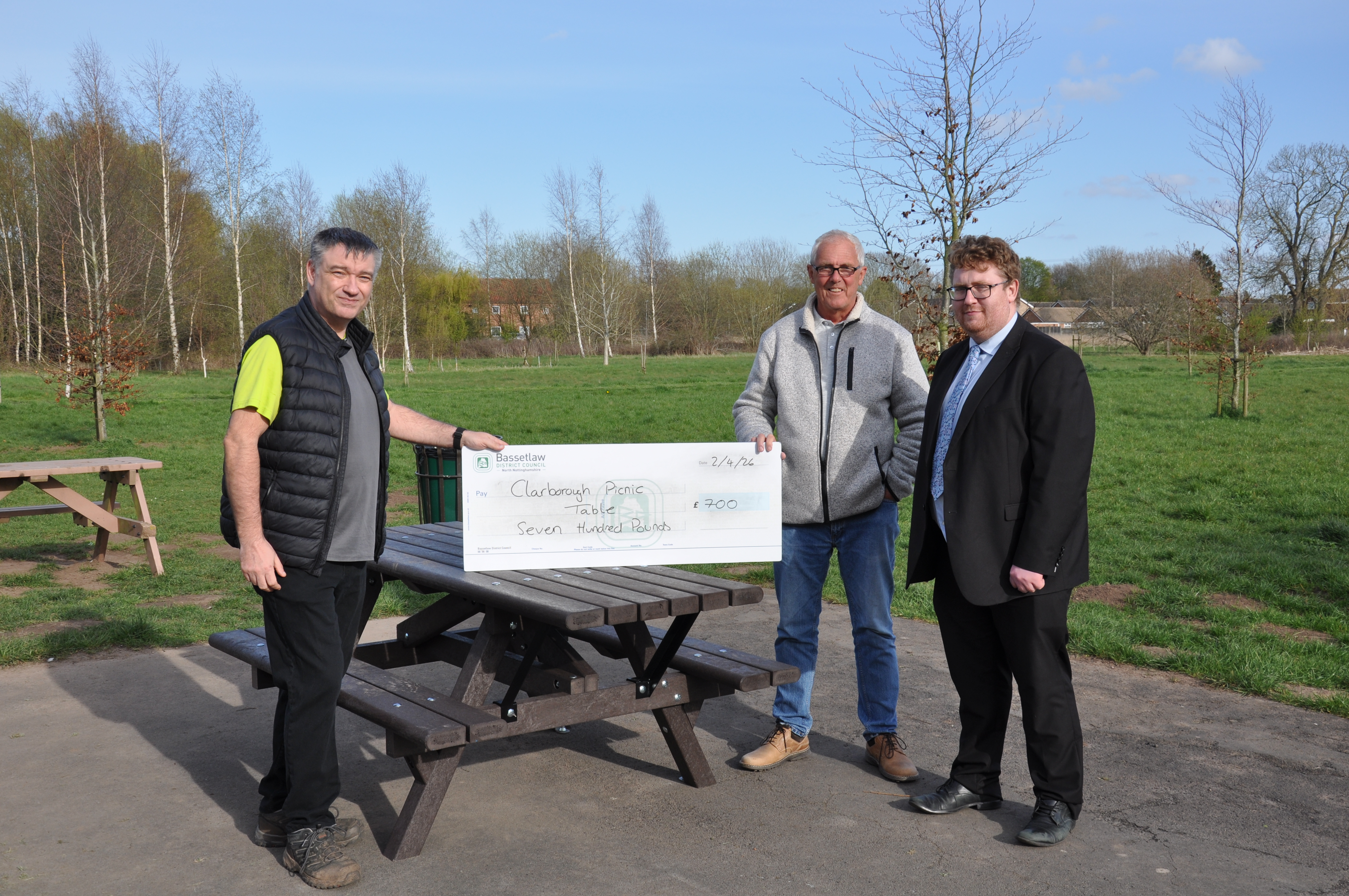 New Wheelchair-Accessible Picnic Table Opens Up Clarborough Parish Pastures For Everyone