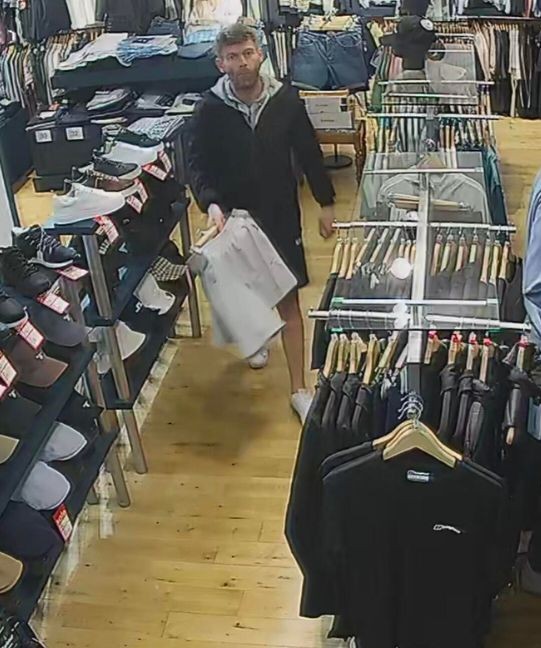 Pictured: Worksop Shoplifter Joe Stanfield Jailed After Spree At Cockney Rebel And Wickes